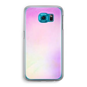 CaseCompany Flow mist pastel: Samsung Galaxy S6 Transparant Hoesje