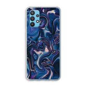CaseCompany Mirrored Mirage: Samsung Galaxy A32 4G Transparant Hoesje