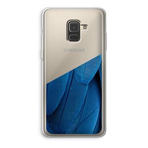 CaseCompany Pauw: Samsung Galaxy A8 (2018) Transparant Hoesje