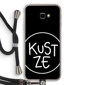CaseCompany KUST ZE: Samsung Galaxy J4 Plus Transparant Hoesje met koord