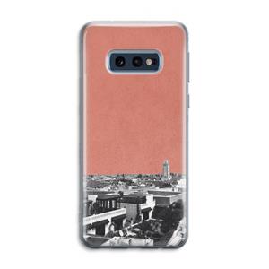 CaseCompany Marrakech Skyline : Samsung Galaxy S10e Transparant Hoesje