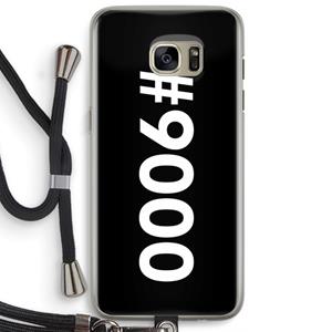 CaseCompany 9000: Samsung Galaxy S7 Edge Transparant Hoesje met koord