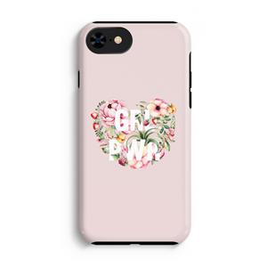 CaseCompany GRL PWR Flower: iPhone SE 2020 Tough Case