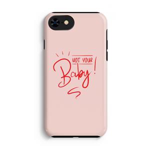 CaseCompany Not Your Baby: iPhone SE 2020 Tough Case