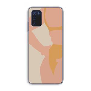 CaseCompany Bikini body: Samsung Galaxy A03s Transparant Hoesje