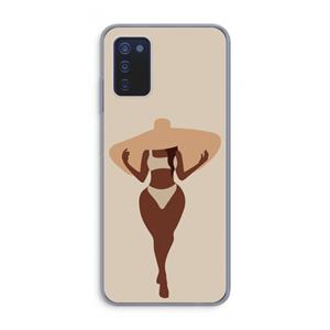 CaseCompany Let's get salty: Samsung Galaxy A03s Transparant Hoesje