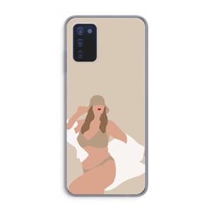 CaseCompany One of a kind: Samsung Galaxy A03s Transparant Hoesje
