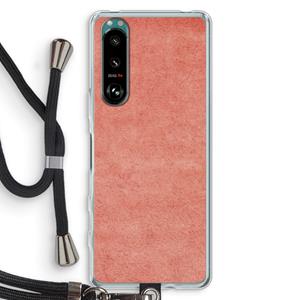 CaseCompany Marrakech Walls: Sony Xperia 5 III Transparant Hoesje met koord