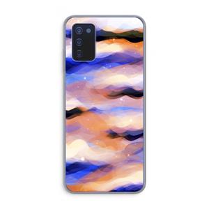 CaseCompany Donkere Wolken: Samsung Galaxy A03s Transparant Hoesje