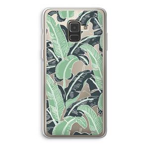 CaseCompany This Sh*t Is Bananas: Samsung Galaxy A8 (2018) Transparant Hoesje