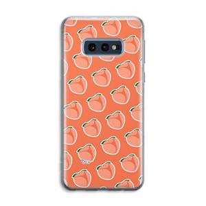 CaseCompany Just peachy: Samsung Galaxy S10e Transparant Hoesje