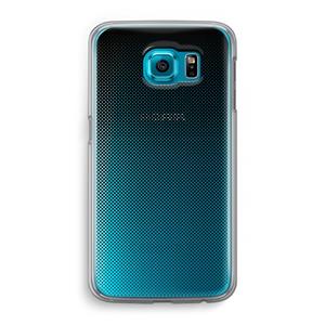 CaseCompany Musketon Halftone: Samsung Galaxy S6 Transparant Hoesje