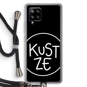 CaseCompany KUST ZE: Samsung Galaxy A42 5G Transparant Hoesje met koord