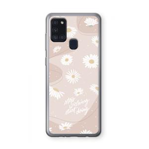 CaseCompany Daydreaming becomes reality: Samsung Galaxy A21s Transparant Hoesje