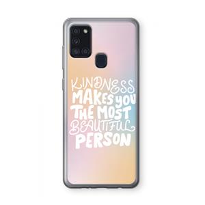 CaseCompany The prettiest: Samsung Galaxy A21s Transparant Hoesje