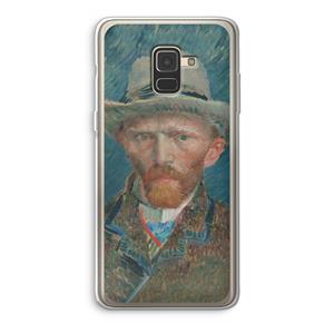 CaseCompany Van Gogh: Samsung Galaxy A8 (2018) Transparant Hoesje