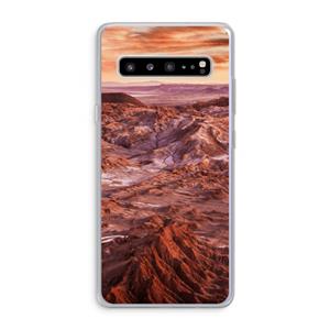 CaseCompany Mars: Samsung Galaxy S10 5G Transparant Hoesje
