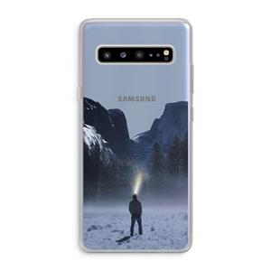 CaseCompany Wanderlust: Samsung Galaxy S10 5G Transparant Hoesje