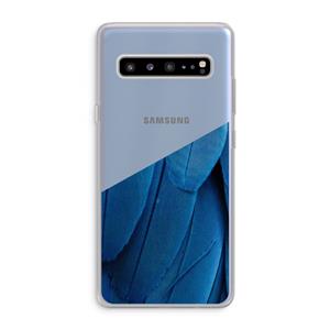 CaseCompany Pauw: Samsung Galaxy S10 5G Transparant Hoesje