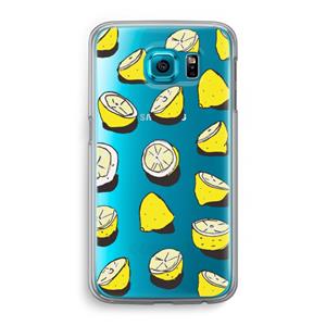 CaseCompany When Life Gives You Lemons...: Samsung Galaxy S6 Transparant Hoesje