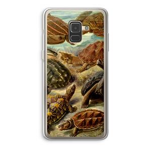 CaseCompany Haeckel Chelonia: Samsung Galaxy A8 (2018) Transparant Hoesje