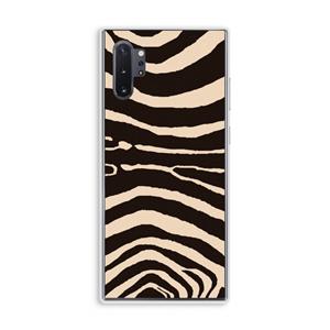 CaseCompany Arizona Zebra: Samsung Galaxy Note 10 Plus Transparant Hoesje