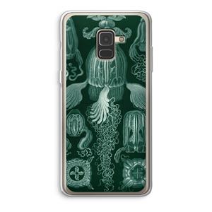 CaseCompany Haeckel Cubomedusae: Samsung Galaxy A8 (2018) Transparant Hoesje