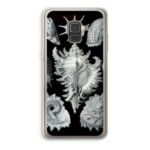 CaseCompany Haeckel Prosobranchia: Samsung Galaxy A8 (2018) Transparant Hoesje