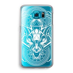 CaseCompany Oh Deer: Samsung Galaxy S6 Transparant Hoesje