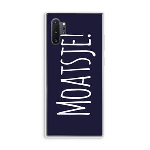 CaseCompany Moatsje!: Samsung Galaxy Note 10 Plus Transparant Hoesje