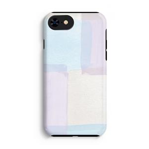 CaseCompany Square pastel: iPhone SE 2020 Tough Case