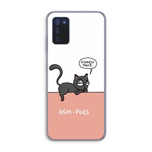 CaseCompany GSM poes: Samsung Galaxy A03s Transparant Hoesje