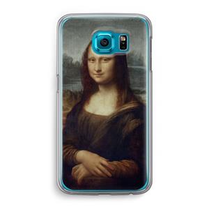 CaseCompany Mona Lisa: Samsung Galaxy S6 Transparant Hoesje