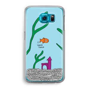 CaseCompany Aquarium: Samsung Galaxy S6 Transparant Hoesje