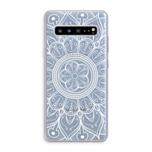 CaseCompany Roses Are Red: Samsung Galaxy S10 5G Transparant Hoesje