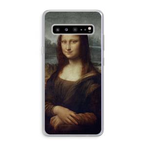 CaseCompany Mona Lisa: Samsung Galaxy S10 5G Transparant Hoesje