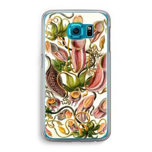 CaseCompany Haeckel Nepenthaceae: Samsung Galaxy S6 Transparant Hoesje