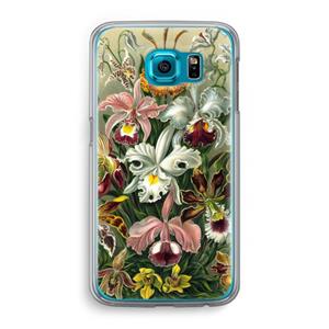 CaseCompany Haeckel Orchidae: Samsung Galaxy S6 Transparant Hoesje