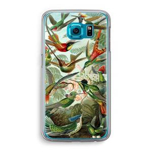 CaseCompany Haeckel Trochilidae: Samsung Galaxy S6 Transparant Hoesje