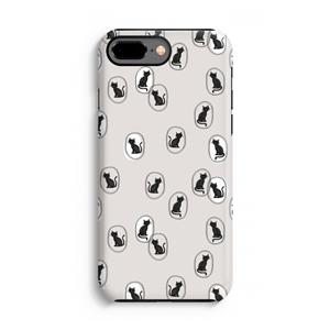 CaseCompany Miauw: iPhone 8 Plus Tough Case
