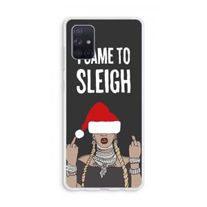 CaseCompany Came To Sleigh: Galaxy A71 Transparant Hoesje