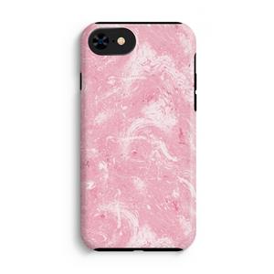 CaseCompany Abstract Painting Pink: iPhone SE 2020 Tough Case