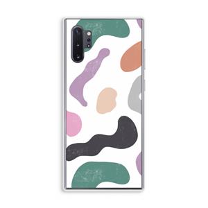 CaseCompany Memphis Shapes: Samsung Galaxy Note 10 Plus Transparant Hoesje