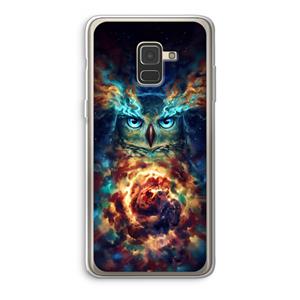 CaseCompany Aurowla: Samsung Galaxy A8 (2018) Transparant Hoesje