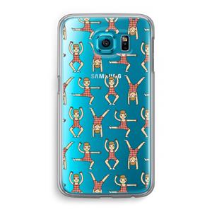 CaseCompany Gymboys: Samsung Galaxy S6 Transparant Hoesje