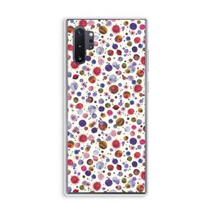 CaseCompany Planets Space: Samsung Galaxy Note 10 Plus Transparant Hoesje