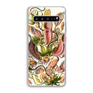 CaseCompany Haeckel Nepenthaceae: Samsung Galaxy S10 5G Transparant Hoesje