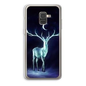 CaseCompany Nightbringer: Samsung Galaxy A8 (2018) Transparant Hoesje
