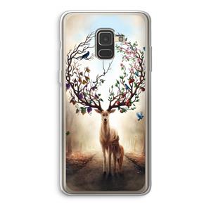 CaseCompany Seasons Change: Samsung Galaxy A8 (2018) Transparant Hoesje
