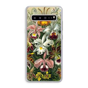 CaseCompany Haeckel Orchidae: Samsung Galaxy S10 5G Transparant Hoesje